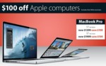 $100 Cash off on Apple Computers at Myer + $20 Myer Gift Card after Spend