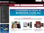 Borders.com.au 30% off Sale - Books, CDs, Stationery & More