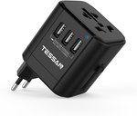 Universal Travel Adapter with 3 USB $16.09 (30% off) + Post ($0 with Prime/ $39+) @ TESSAN DIRECT-AU Amazon AU