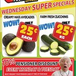 [QLD] Hass Avocado $0.25 Each, Zucchini $0.25/kg  @ Northside Fruit Barn (Rothwell)