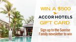Win a $500 AccorHotels Gift Card from Seven Network