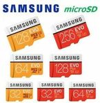 Samsung EVO Plus MicroSD Card 256GB $48.76, 512GB $119.96 + Delivery ($0 with eBay Plus) @ Apus Express eBay