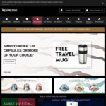 Free Travel Mug with Purchase of 170 Capsules @ Nespresso (Online or Phone Only)