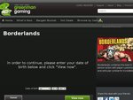 Borderlands $4.82 GreenmanGaming (PC)