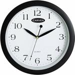 Carven Wall Clock, Black 25CM $6.74 (Delivered Free w/ Prime or Min $39 Spend) @ Amazon AU