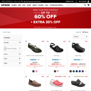 crocs ozbargain