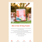 Win a Year’s Supply of Dog Treats Worth $540 from Pooch Pack
