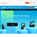 $7.74AUD off All Orders over $9.24AUD @ Anker Official Store AliExpress