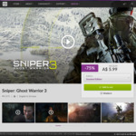 [PC] DRM-free - Sniper Ghost Warrior 3 - $5.99 - GOG