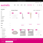 $3 Sale Items + $9.95 Shipping/Free with $50 @ Australis Cosmetics