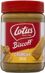 Lotus Biscoff Crunchy Spread 380g, Crunchy $4 ($3.60 S&S) - Min Qty 2 + Delivery ($0 with Prime/ $39 Spend) @ Amazon AU