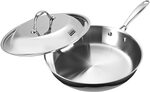 Cooks Standard Stainless Steel Dome Lid 12-Inch Multi-Ply Clad Fry Pan $43.62 + Delivery (Free for Prime) @ Amazon AU