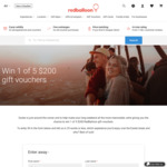 Win 1 of 5 $200 eGift Cards from RedBalloon