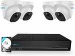 Reolink 5MP PoE Security System RLK8-520D4, 4pcs Dome Cameras w/ Pre-installed 2TB HDD $449.49 Delivered @ Reolink via Amazon AU
