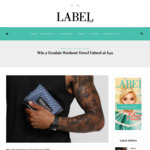 Win a Tesalate Workout Towel Valued at $49 from Label Magazine