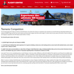 Win a Trip to Tasmania for 2 Worth $3,995 from Flight Centre