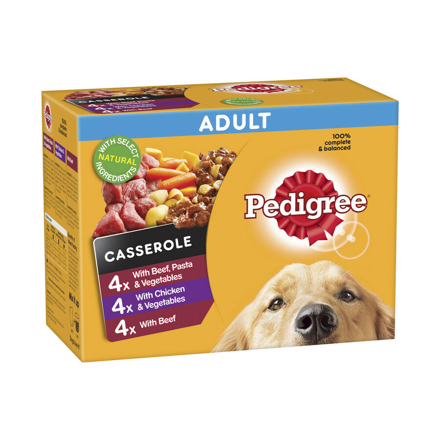 50% off Pedigree Dog Food Pouches 12x85g ($50 Minimum Order) @ Coles ...