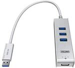 Unitek USB3 3-Port Hub Adapter $7.99, Aerocool Type C Charger + Bonus Lighting Cable $19.99 + Del ($0 Prime/ $39) @ HT Amazon AU