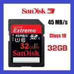 SanDisk Extreme HD Video SDHC 45MB/s Class 10 Memory Card 32GB @ $56.50 DELIVERED