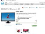 Dell (TM) ST2420L 24" Full HD Widescreen LED Monitor $171.99 Free Delivery