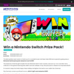 Win a Nintendo Switch (OLED Model) Prize Pack Valued at $1013 + $500 in Runners Up Prizes From Metropolitan