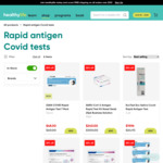 20% off all COVID Rapid Antigen Test Kits (2SAN COVID Antigen Test 7-Pack $48) + Delivery (Free on First Order) @ healthylife
