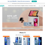 60% off Selected Cases for iPhone, Samsung Galaxy, iPad, AirPods Pro + Free Shipping @ ESR Gear