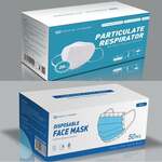 80 KN95 Respirators (2 x 2 Boxes of 40) or 300 Face Masks (2 x 3 Boxes of 50) for $40.20 Shipped @ eTradeSupplies