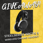 Win a SteelSeries Arctis 9 Dual Wireless Gaming Headset from Evetech