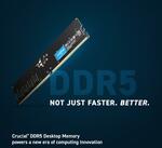 Crucial 32GB (1x32GB) 4800MHz CL40 DDR5 RAM $229, 64GB (2x32GB) 4800MHz CL40 DDR5 $458 Shipped + Surcharge @ Shopping Express