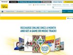 Optus Pre-Paid - Free Game or Song for Recharging Online