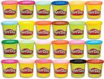 Play-Doh - 24 Bulk Pack of Assorted Colours 24x85g $19.20 (RRP $39.99) +Delivery ($0 with Prime / $39 Spend) @ Amazon AU