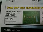 Myer: Outdoor Kids Swing Sets for $35 Each (Two Styles). Was $249, Then $135, Now $35