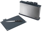 Joseph Joseph Index Steel Cover Chopping Board Set (Regular, Grey) $29.99 + Delivery (Free w/Kogan First) @ Kogan