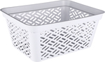 Ezy Storage Brickor Large White Basket $1 (Was $3.30) + Delivery ($0 C&C/ in-Store) @ Bunnings Warehouse