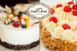 Small ($14), Medium ($28) or Large ($39) Gourmet Cake to Pick up from Cake World Melbourne
