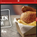Quarter Chicken and Chips (Daily until 4pm) - $5.95 in-Store/ C&C Only @ Red Rooster