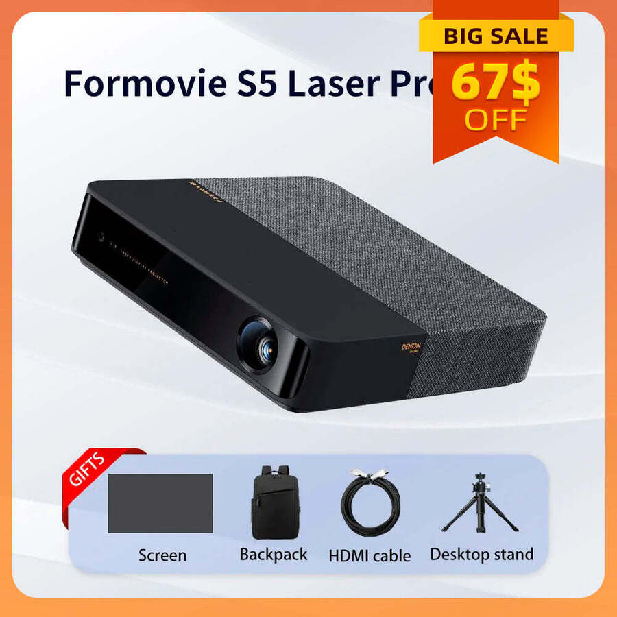 Formovie S5 Compact Laser Projector $849 Delivered + Free Bonus