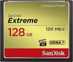 SanDisk 128GB Extreme CompactFlash Memory Card $87.54 Delivered @ Amazon US via Amazon AU