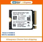 Western Digital SN740 1TB PCIe Gen 4 NVMe M.2 2230 SSD US$52.10 (~A$81.35) Delivered @ Global SSD TOP AliExpress