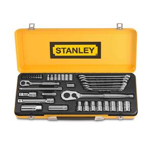 Stanley 79-100 49pce 1/4" & 1/2" Drive Metric Tool Socket Set $69 + Delivery ($0 C&C/In-Store) @ Sydney Tools
