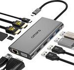 USB C Hub Triple Display Docking Station Dual Monitor Adapter 100W Type C PD $51.59 Delivered @ Mbest-AU via Amazon