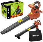 KOZYARD 3-in-1 Electric Leaf Blower Vacuum Mulcher $99 (Subscriber Price Only, Was $129) + Delivery @ TOPTO
