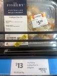 [VIC, Short Dated] 55% off The Fishery Australian Wild Caught Scallops Roe On 200g $5.85 (BB 15/3/2024) @ Coles Local Camberwell