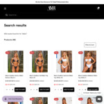 Black Swallow Bikini Separates (Tops & Bottoms) $1.60 Each + $9.95 Delivery @ AMR Hair and Beauty