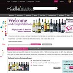 CellarMasters - Get Your Unique $50 Voucher Code, Min Order $120