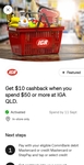 [QLD] $10 Cashback with $50 or More Spend in-Store at IGA Supermarkets in QLD @ Commbank Yello (Activation Required)