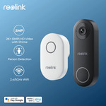 Reolink Smart 2K Wired PoE Video Doorbell with Chime, 180° Detection US$56.09 (~A$83.85) AU Stock Shipped @ Reolink AliExpress