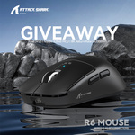 Win an ATTACK SHARK R6 MOUSE from ATTACK SHARK