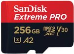 SanDisk Extreme PRO microSDXC Card 256GB $38 + Delivery ($0 C&C/ in-Store) + Surcharge @ Centre Com (Price Beat from $36.1 @ OW)